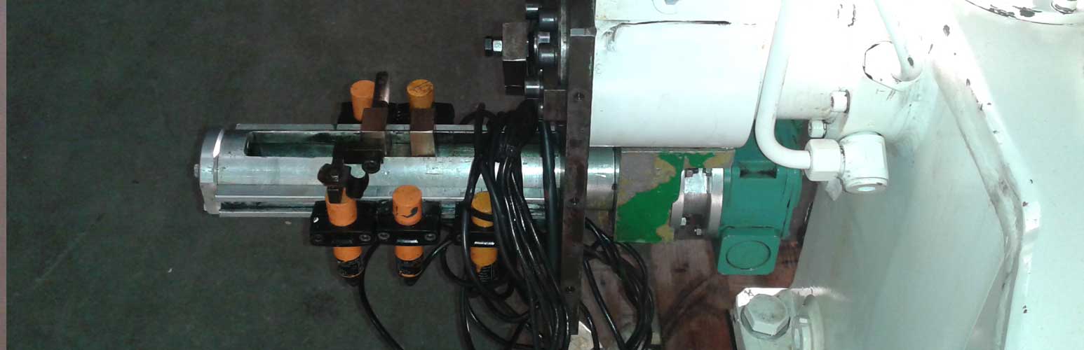 Test en atelier de pompe hydraulique