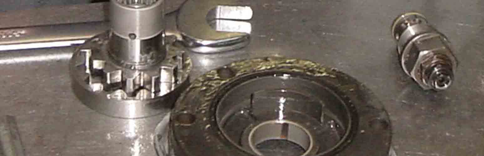 demontage composant d'une pompe de gavage