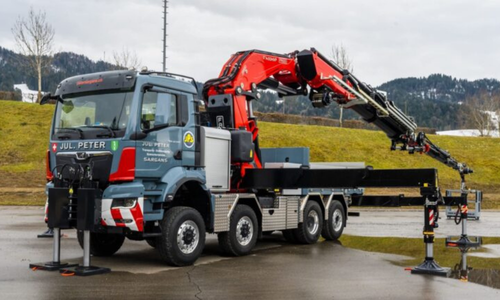 partenariat FASSI - camion stabilisé - Hydro Applications