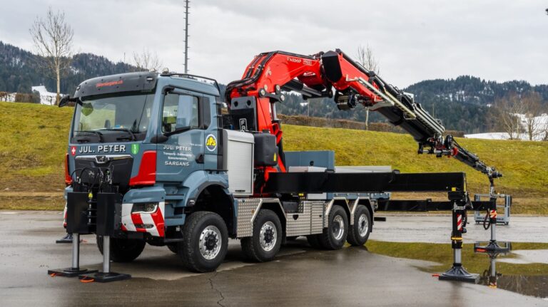 partenariat FASSI - camion stabilisé - Hydro Applications