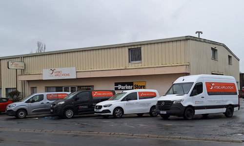 renouvellement des véhicules d'intervention flotte de véhicules par Hydro Applications